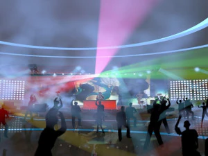 Club nocturno Modelo 3D