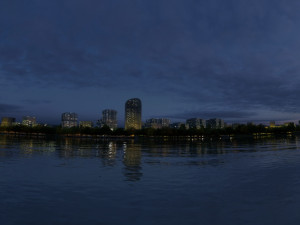 City night view Modello 3D