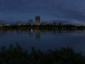 City night view 3D Model