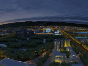 City night Modèle 3D