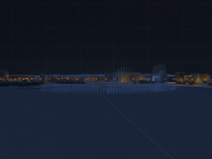 City night view 3Dモデル