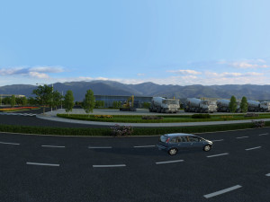 Chemical plant 3Dモデル