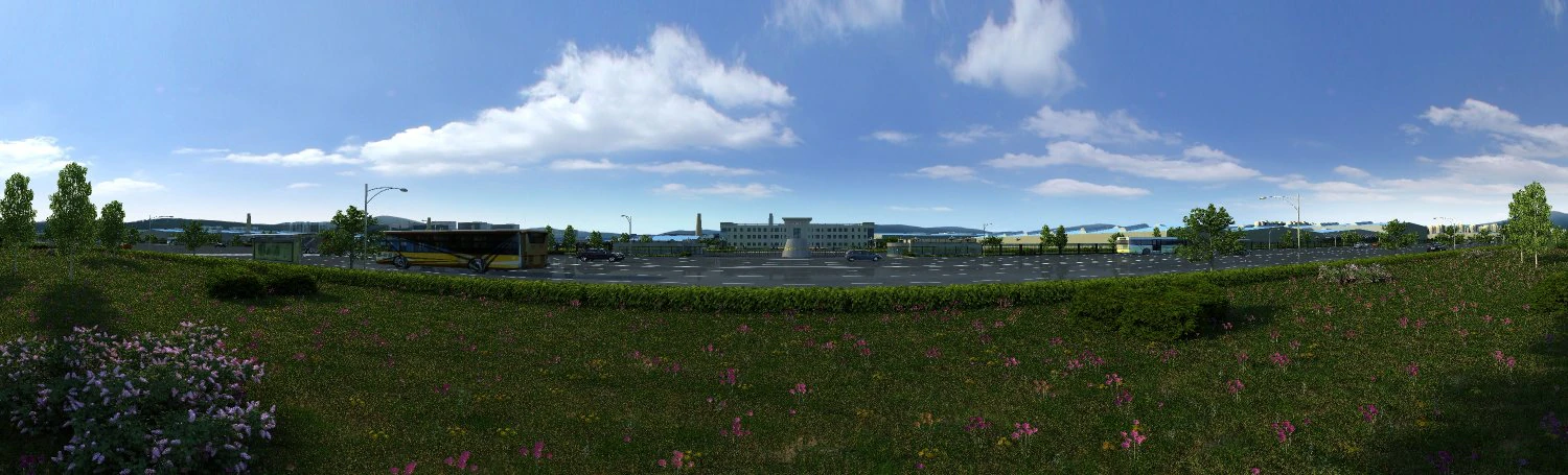 Chemical plant 3D Model .c4d .max .obj .3ds .fbx .stl .blend 