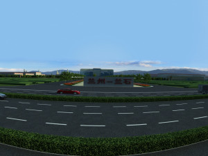 Chemical plant Modèle 3D