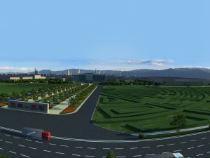 Chemical plant 3D Model