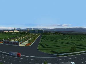 Chemical plant 3D Model