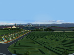 Chemical plant 3D Model
