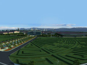 Chemical plant 3D Model