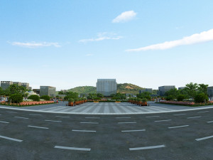 City building Modèle 3D