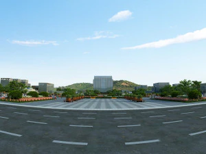 Городское здание 3D Модель