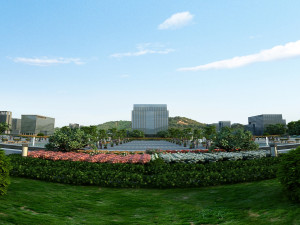 City building 3D Model