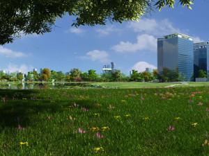 City building 3D Model
