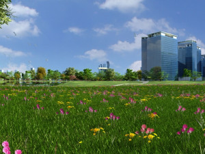 City building 3D Model