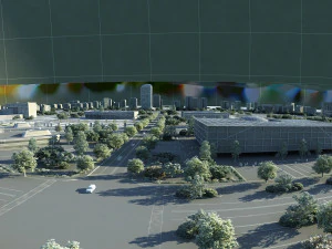 City building 3D Model
