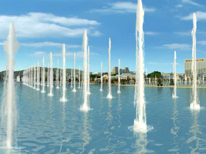 都市の建物 3Dモデル