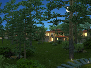 Villa 3Dモデル