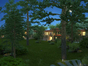 Villa 3D Model