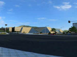 City building 3D Model