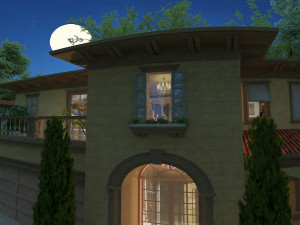 Villa 3D Model