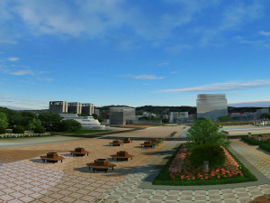 City building Modèle 3D