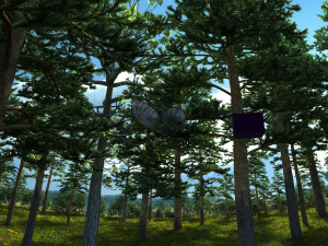 Pine forest 3D Модель