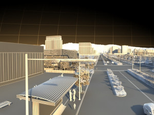 City building 3D Model