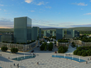City building Model 3D
