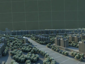 City building 3D Model
