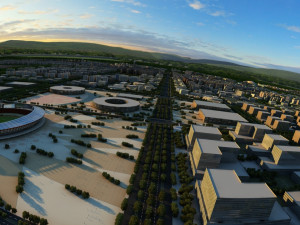 City building 3D मॉडल