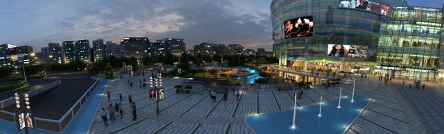 City building Modelo 3D .c4d .max .obj .3ds .fbx .stl .blend 