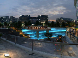 City building 3D Model