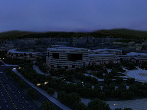 City building 3D Model