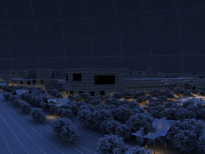 City building 3D Model