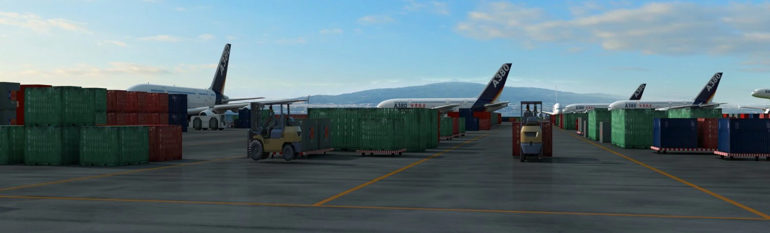 AIRPORT 3D Model .c4d .max .obj .3ds .fbx .stl .blend 