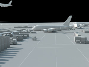 AIRPORT Modèle 3D