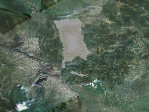 Topographic map 3D Model