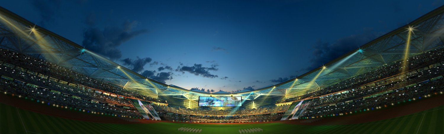 standard stadium 3D Model in Stadium 3DExport