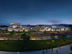 B&acirc;timent de la ville Modèle 3D