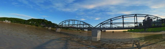 桥 3D 模型 .c4d .max .obj .3ds .fbx .stl .blend 