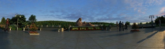 Mother statue 3D Model .c4d .max .obj .3ds .fbx .stl .blend 