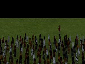 Thousands of troops 3D Model