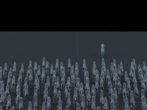 Thousands of troops 3D Model