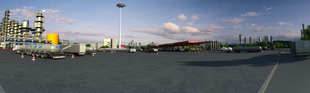 Chemical plant 3D Модель .c4d .max .obj .3ds .fbx .stl .blend 