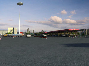 Chemical plant Modello 3D