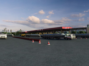 Chemical plant 3D Модель