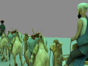 Camel team 3D Model