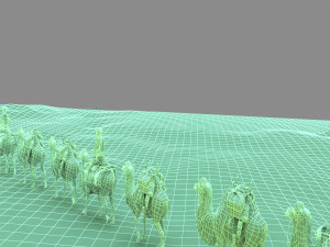 Camel team Modèle 3D