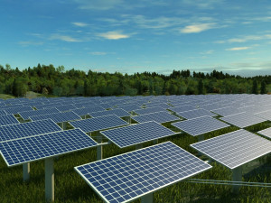 Solar panels 3D Model