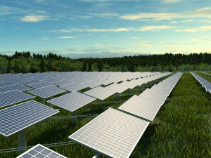 Solar panels 3D Model