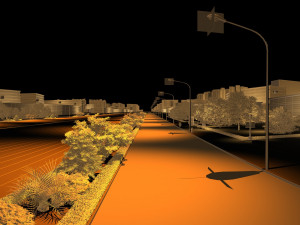 City building 3D Model